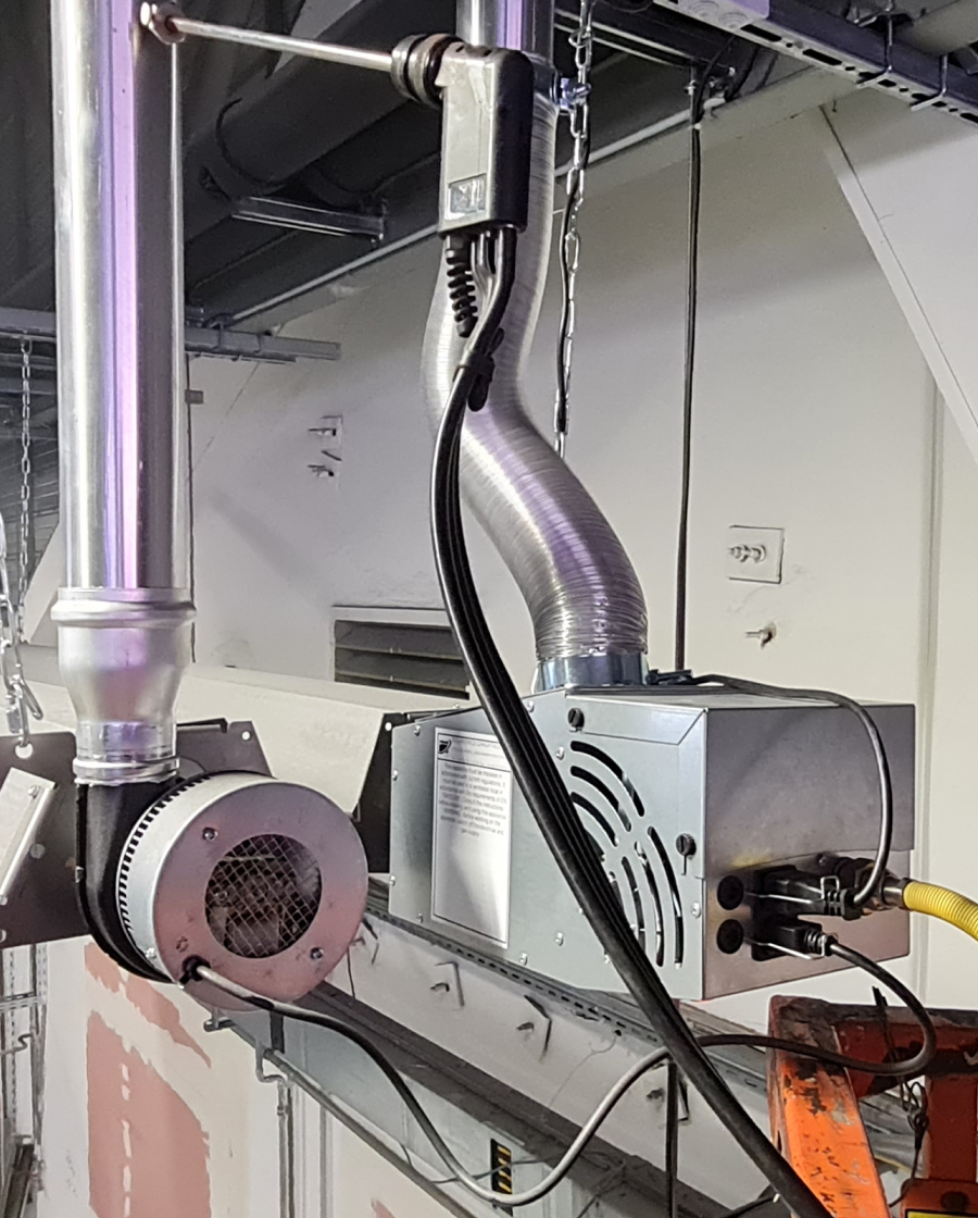 Plinsko sevalo z dvigala